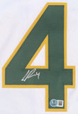 Lawrence Butler Signed Oakland A's Jersey (Beckett) Athletics 2nd Year O.F.