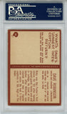 Dave Robinson Signed 1967 Philadelphia #80 Trading Card HOF PSA Slab 42669