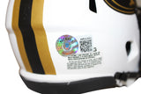 Garrison Heart Autographed San Francisco 49ers Lunar Mini Helmet Beckett 35570