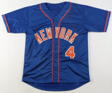 Francisco Alvarez Signed New York Mets Jersey (Beckett) Mets Current #1 Catcher