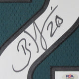 Brian Dawkins HOF Signed/Autographed Eagles Jersey Framed PSA/DNA 199975