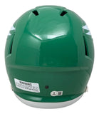 Saquon Barkley Signed Full Size Kelly Green Replica Speed Helmet BAS ITP