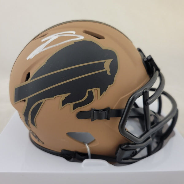 STEFON DIGGS SIGNED BUFFALO BILLS STS 2 SPEED MINI HELMET BECKETT COA