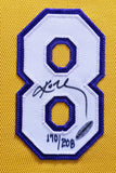 Lakers Kobe Bryant Autographed Framed Nike Jersey Finals Patch /298 UDA BAH84098