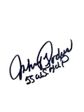 Johnny Podres Dodgers 8x10 Photo w/ Inscription PSA COA