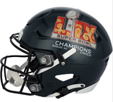 Jalen Hurts Autographed Eagles Super Bowl Logo Speedflex Helmet Fanatics