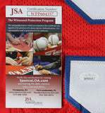 Lawyer Milloy Signed New England Patriot Jersey (JSA COA) Super Bowl XXXVI Champ