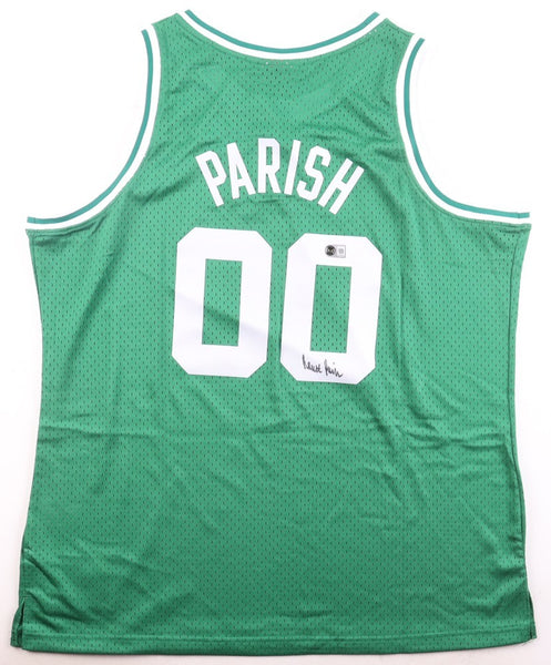 Robert Parish Signed Boston Celtics Mitchell & Ness Authentic Jersey (Beckett)