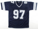 Everson Griffen Signed Cowboys Jersey (Beckett COA)Dallas All Pro Defensive End