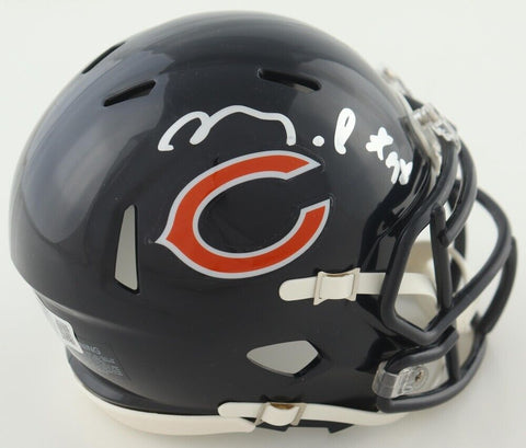 Montez Sweat Signed Chicago Bears Mini Helmet (Beckett) 2023 Pro Bowl Def. End
