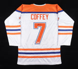Paul Coffey Signed Edmonton Oilers Jersey (JSA COA) 4x Stanley Cup Champion