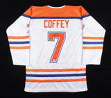 Paul Coffey Signed Edmonton Oilers Jersey (JSA COA) 4x Stanley Cup Champion