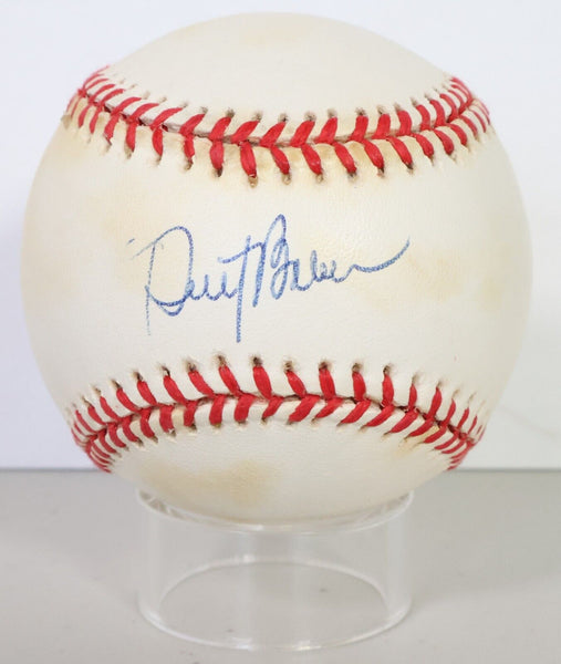 Dusty Baker Autographed Official National League Baseball JSA COA