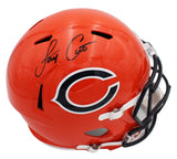Jay Cutler Signed Chicago Bears Speed Replica Alternate 2022 Orange NFL Helmet