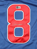 Andre Dawson Signed Chicago Cubs Mitchell & Ness Jersey (Beckett) 8xAll-Star O.F