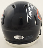 Tom Thayer Signed Chicago Bears Speed Mini Helmet Inscibed "S.B. XX"(JSA) O-Line