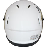 Dylan Edwards Signed Colorado Buffaloes White Mini Helmet BAS 42742