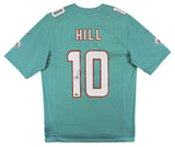 Dolphins Tyreek Hill Signed Teal Nike Game Jersey BAS Witnessed #2W232849