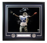 Emmitt Smith HOF Cowboys Signed/Autographed 16x20 Photo Framed Beckett 200134
