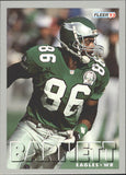 Fred Barnett Signed Eagles Jersey Inscribed "92 Pro Bowl" & "Go Birds!"(JSA COA)