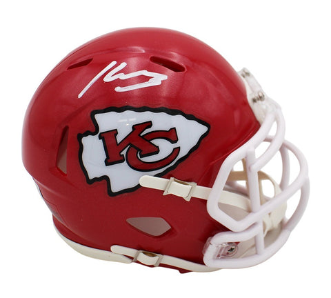 Kenneth Walker III Signed Kansas City Chiefs Speed NFL Mini Helmet