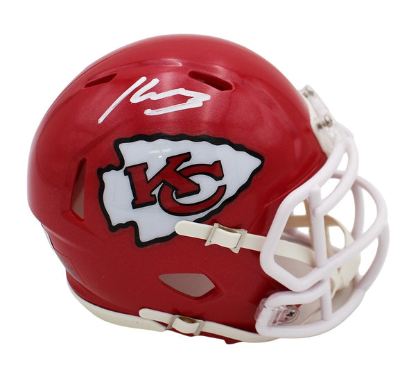 Kenneth Walker III Signed Kansas City Chiefs Speed NFL Mini Helmet