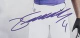 Zay Flowers Autographed Baltimore Ravens 8x10 Photo Framed Beckett 186297