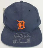 Alan Trammell & Kirk Gibson Signed Detroit Tigers New Era Snapback Hat (JSA COA)
