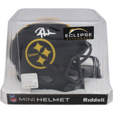 Roman Wilson Autographed Pittsburgh Steelers Eclipse Mini Helmet Beckett 48125