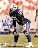 Marshall Faulk Autographed 8x10 Photo Indianapolis Colts Beckett BAS QR #BS32017