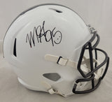 MYLES GARRETT SIGNED CLEVELAND BROWNS F/S ALTERNATE SPEED REP HELMET BECKETT QR