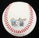 Mike Montgomery Signed 2016 Cubs World Series Logo Baseball "Last Out" (Beckett)