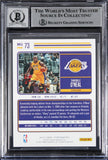 Lakers Shaquille O'Neal Authentic Signed 2016 Studio #73 Card Auto 10! BAS Slab