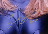 Alicia Silverstone Autographed/Signed Batgirl 11x14 Photo Beckett 46650
