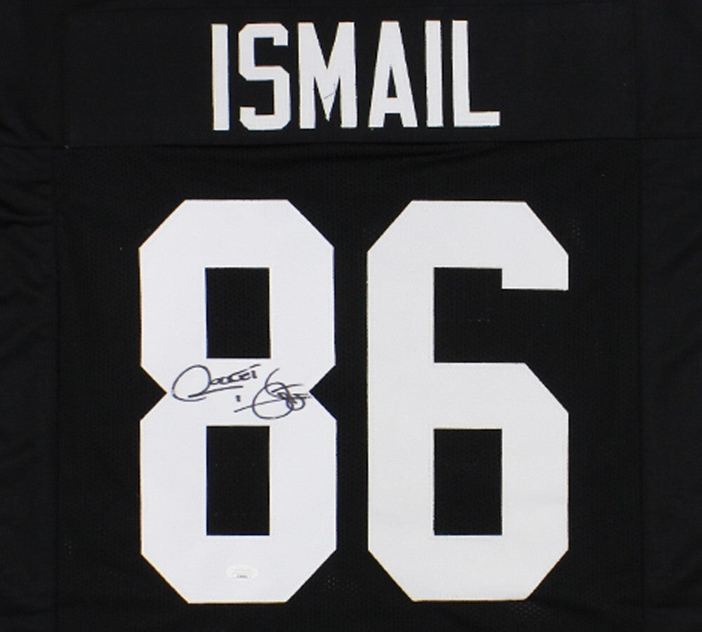 Rocket Ismail Signed Las Vegas Custom Black Jersey – Super Sports Center