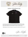 John Daly Authentic Signed Match Worn Black Loudmouth Polo Shirt BAS #BK84778