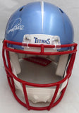 Derrick Henry Autographed Titans Full Size Flash Auth Helmet Minor Chip Beckett