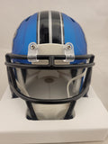 DAVID MONTGOMERY SIGNED DETROIT LIONS ALTERNATE SPEED MINI HELMET BECKETT QR