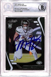 Elijah Moore Autographed/Signed 2021 Panini Absolute #114 Trading BAS 38702