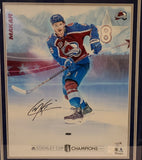 Cale Makar Signed Colorado Avalanche 16x20 Photo - Deluxe Frame (23x34) Fanatics