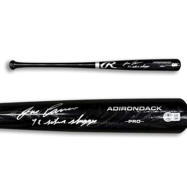 Jose Canseco Signed Oakland Athletics Black Baseball Bat Silver Slugger Beckett