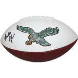 Randall Cunningham Signed Philadelphia Eagles Logo Football Beckett 43306
