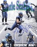 Lofa Tatupu Autographed Signed 11x14 Photo Seattle Seahawks MCS Holo #64249