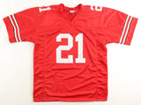 Parris Campbell Signed Ohio State Buckeyes OSU Jersey (PSA) Dallas Cowboys W.R.
