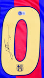 Lionel Messi Autographed Barcelona Home Soccer Jersey #30 - Beckett *L