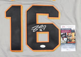 Angel Pagan Signed San Francisco Giants Jersey (JSA COA) 2012 World Series Patch