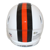 Nick Chubb Signed Cleveland Browns Authentic 23 Alt Helmet Beckett 44003