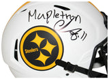Chase Claypool Signed Steelers Authentic Lunar Helmet Mapletron BAS 33312