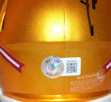 Deion Sanders Signed Florida State Seminoles Flash Speed Mini Helmet BAS 39628