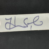 FRAMED Autographed/Signed HOPE SOLO 33x42 Black United States USA Jersey JSA COA